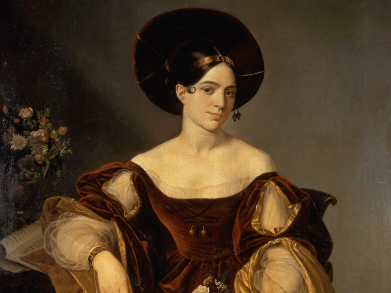 1802-Luigi Pedrazzi - Ritratto di Maria Malibran
